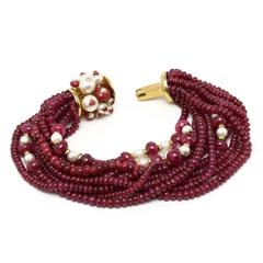 Trianon Ruby Bracelet