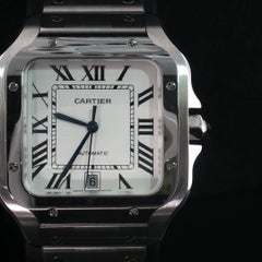 Cartier Santos WSSA0018 4072 Large Automatic Steel Watch Box 39.8mm