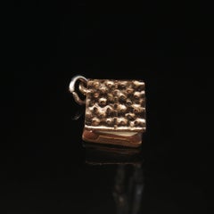 James Avery Bronze Enamel Love you S’more Charm Pendant Retired