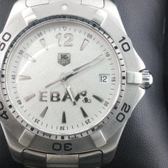 Vintage TAG Heuer Aquaracer WAF1110 EBAA Corporate Dial Quartz 300M 38.5mm Watch