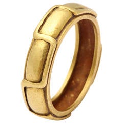 Barry Kieselstein-Cord Gold Man's Ring
