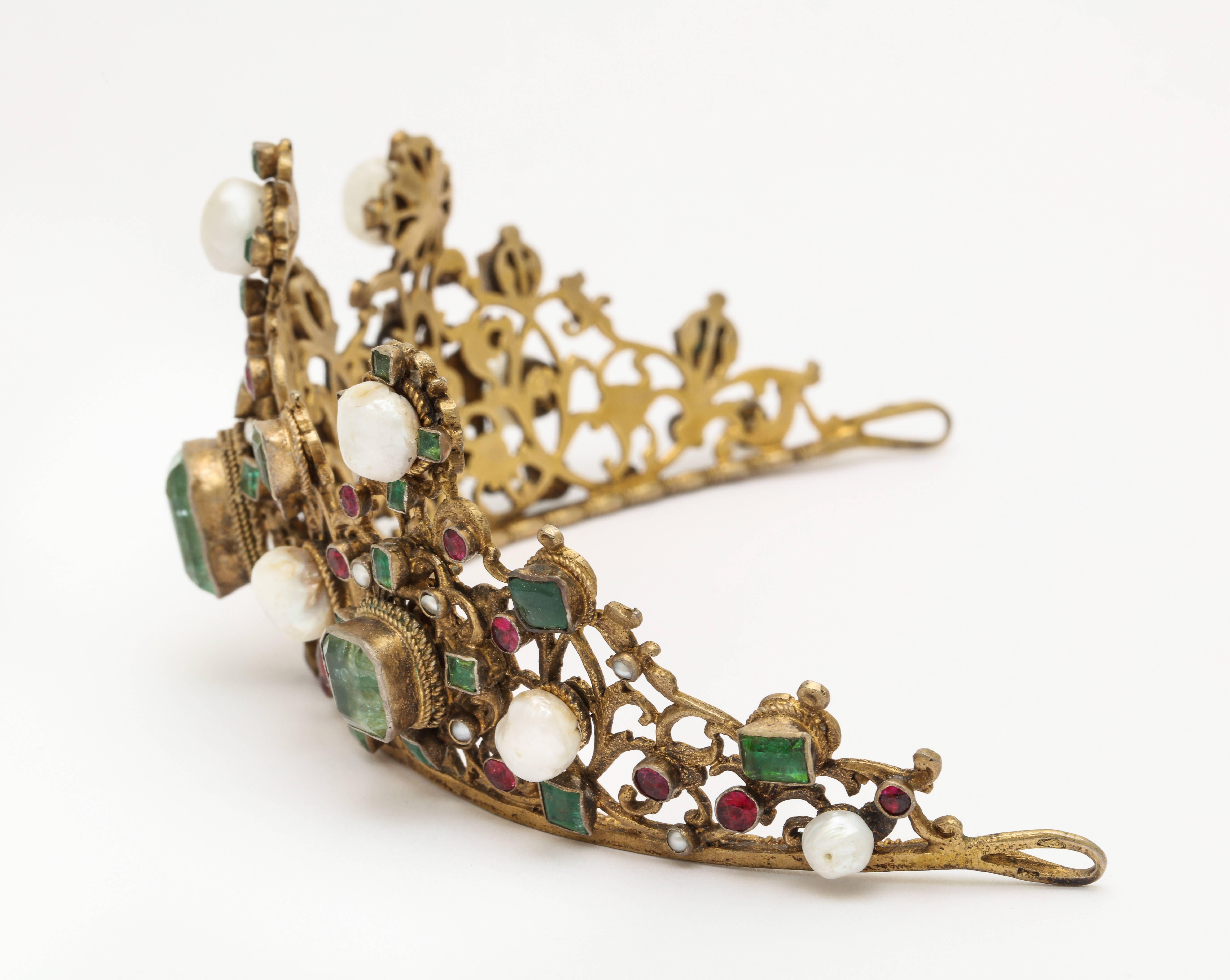 emerald tiaras