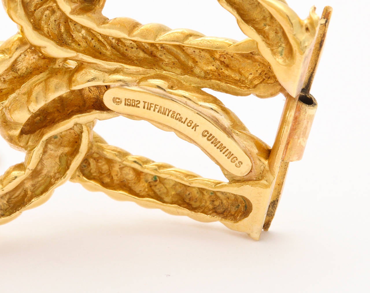Tiffany & Co. Angela Cummings Braided Gold Bracelet 1