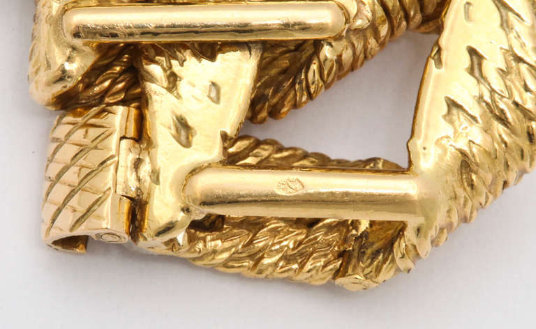 Georges Lenfent Gold Bracelet For Tiffany & Co. Paris  1