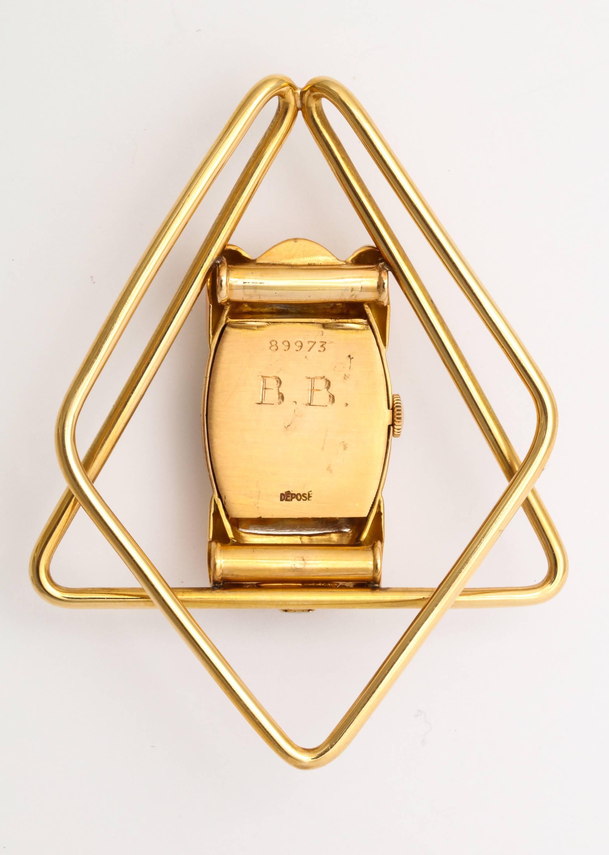 Baume und Mercier Auto-Uhr und Geldklammer in Weiß- und Roségold 3