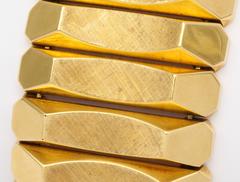 1950s J. Fuset French Gold Bracelet