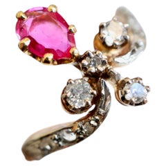 Ruby Ring Circa 1900 Duchess Ring French Ring