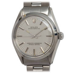 Used Rolex Stainless Steel Oyster Perpetual Wristwatch Ref 1002 circa 1972