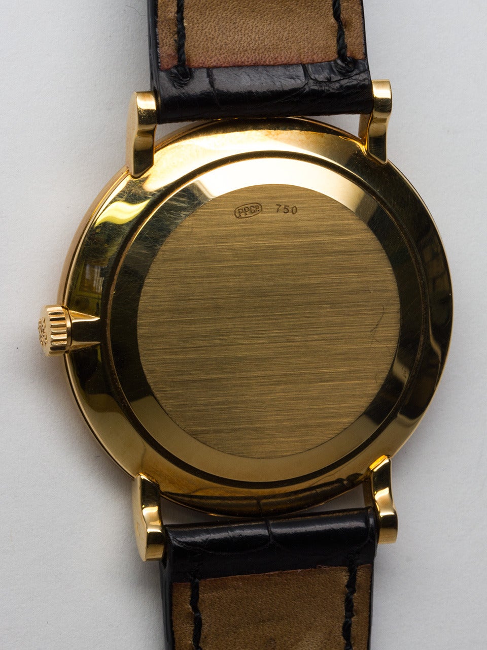 Men's Patek Philippe Yellow Gold Calatrava Wristwatch Ref 3919 