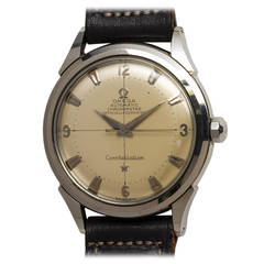 Omega Stainless Steel Constellation Wristwatch circa 1960s