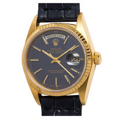 Rolex Yellow Gold Day-Date Wristwatch Ref. 18038 circa 1978