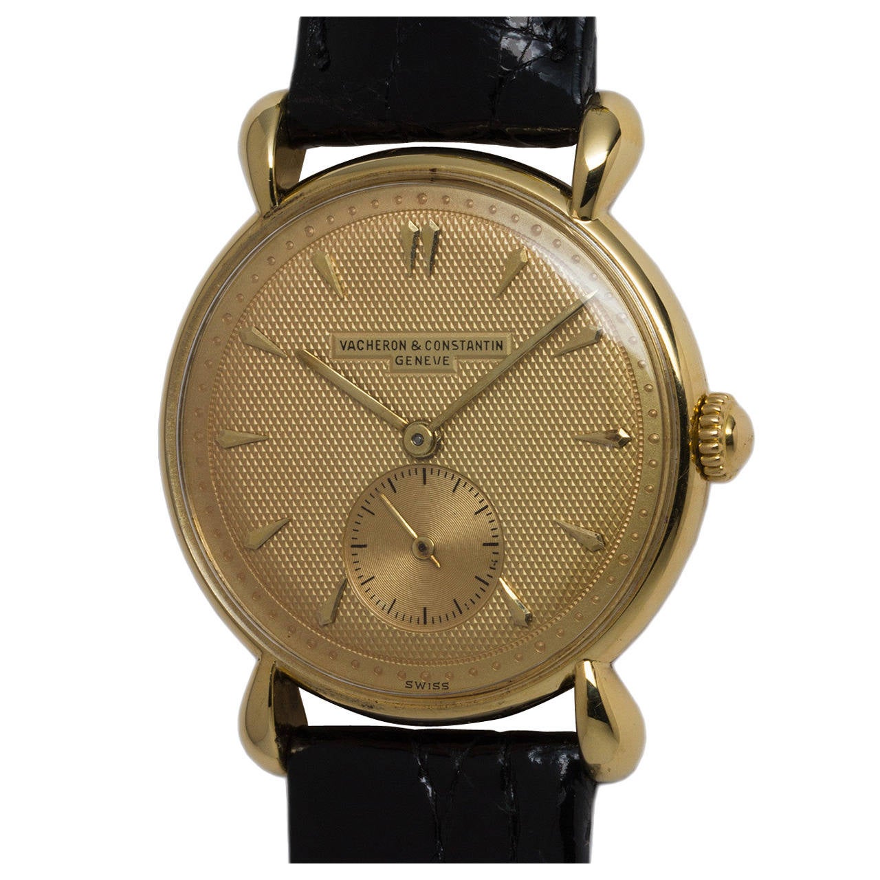 Vacheron Constantin Yellow Gold Dress Model Wristwatch circa 1950s
