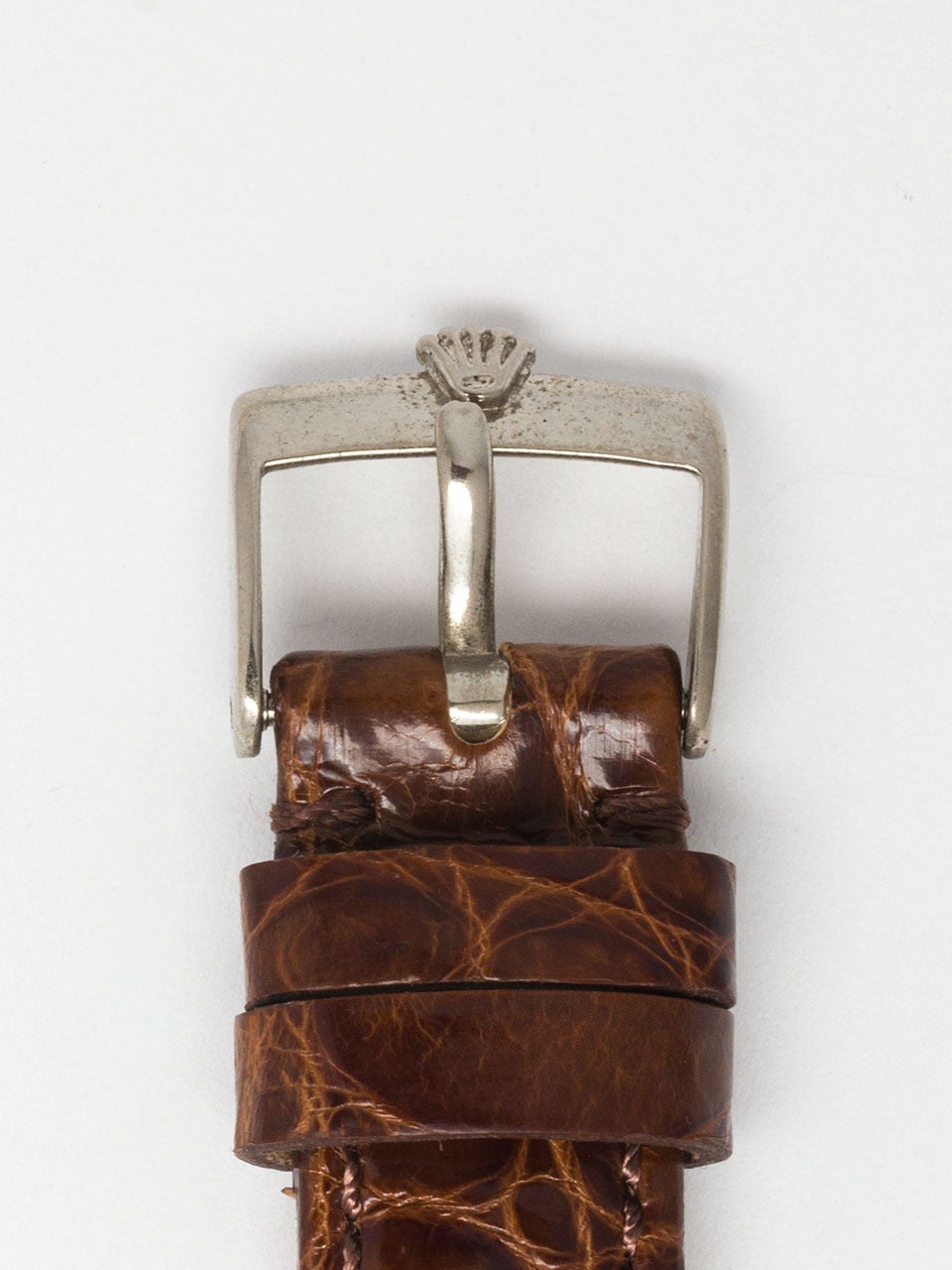 Rolex Stainless Steel Rectangular Wristwatch Ref 4029 circa 1940s In Excellent Condition In West Hollywood, CA