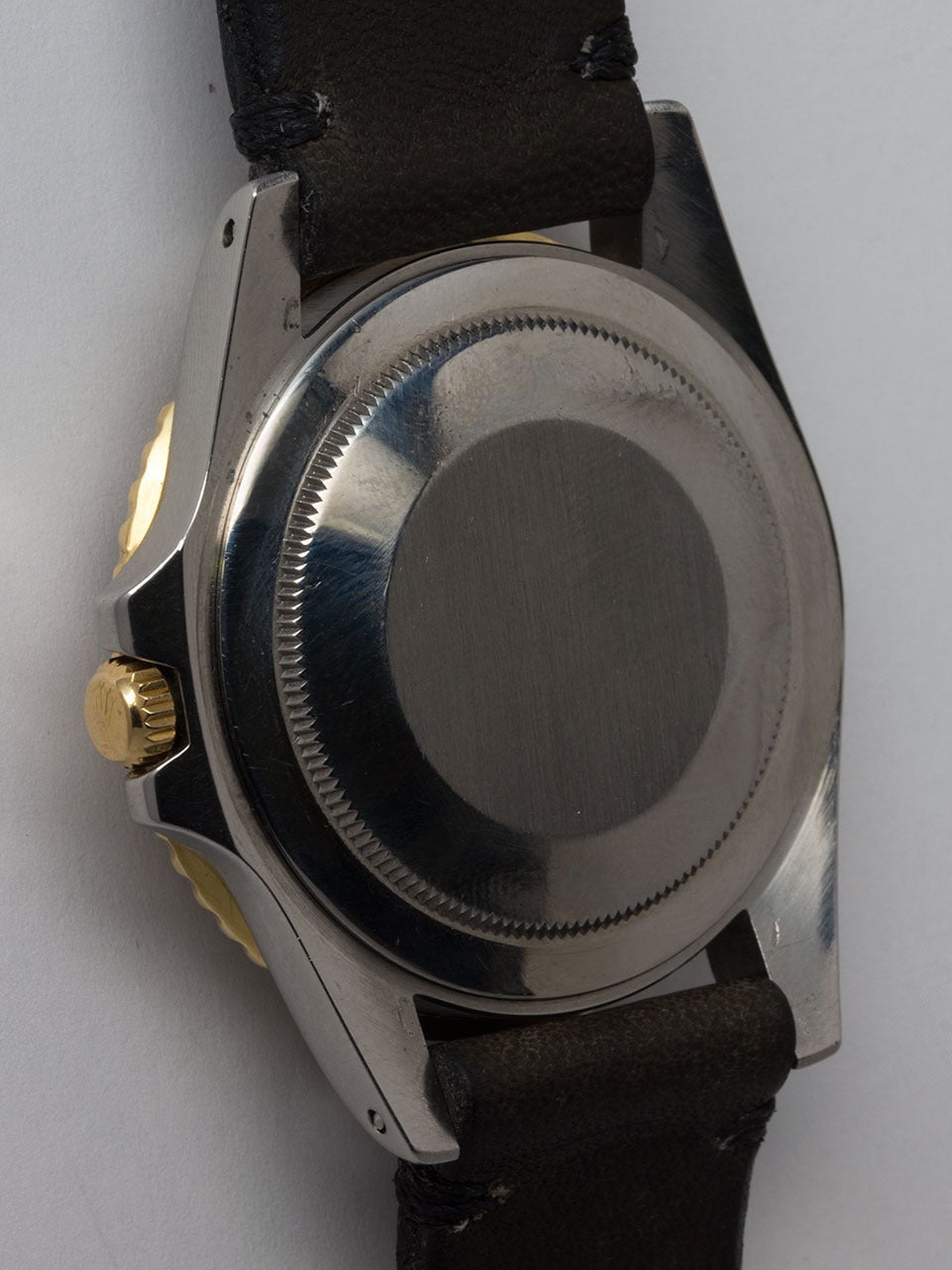 Men's Rolex Stainless Steel Yellow Gold GMT-Master Wristwatch Ref 1675