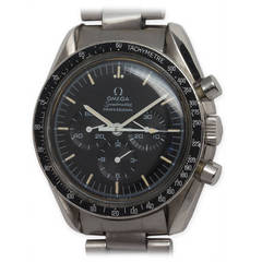 Omega Stainless Steel Pre Moon Speedmaster Wristwatch Ref 145.022-69