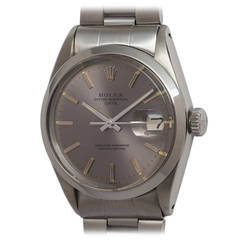 Used Rolex Stainless Steel Oyster Perpetual Date Wristwatch Ref 1500