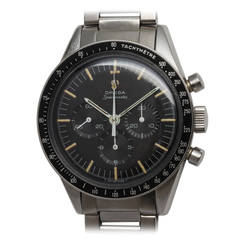 Vintage Omega Stainless Steel Pre Moon Speedmaster Wristwatch