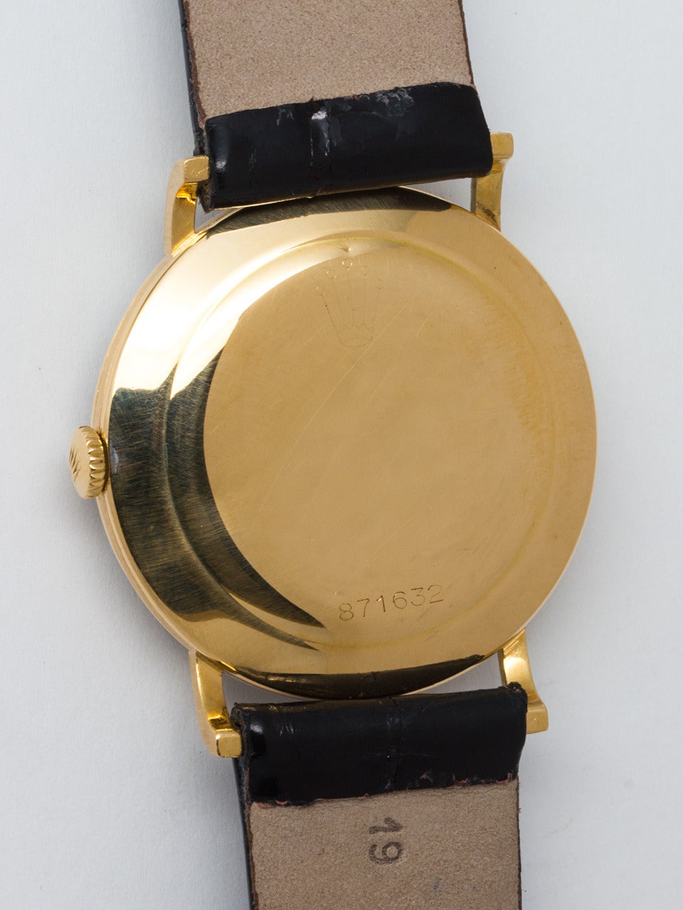 Women's or Men's Rolex Yellow Gold Dress Wristwatch