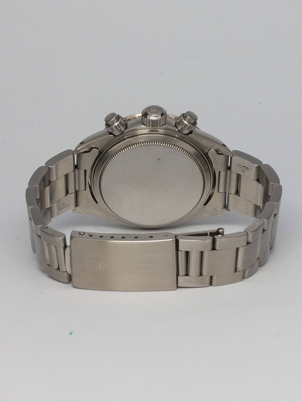 Men's Rolex Stainless Steel Daytona Oyster Cosmograph Wristwatch Ref 6265