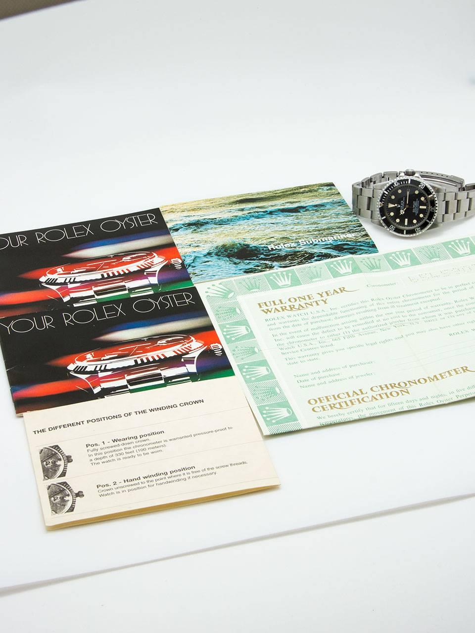 Rolex Stainless Steel “Great White” Seadweller Wristwatch Ref 1665  3