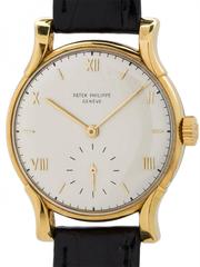 Patek Philippe Yellow Gold Wristwatch Ref 1596 