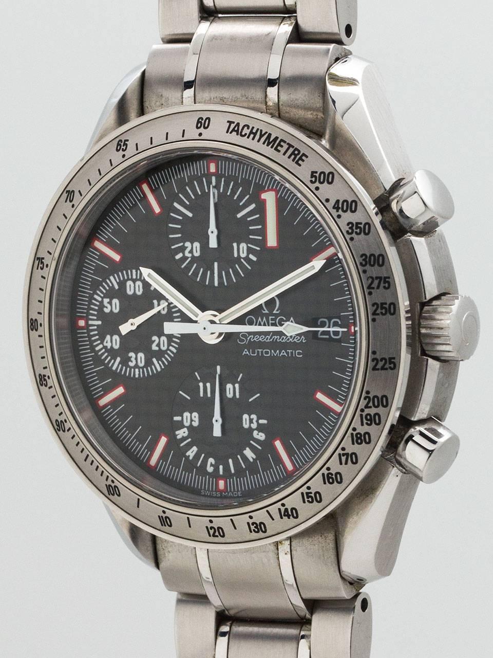 omega speedmaster racing michael schumacher