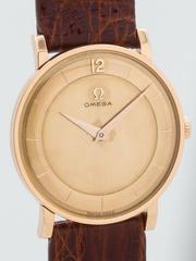 Omega Rose Gold Dress Wristwatch
