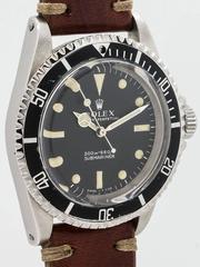 Rolex Stainless Steel Submariner Wristwatch Ref 5513 1967