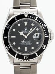 Rolex Stainless Steel Submariner Wristwatch Ref 16610 1998