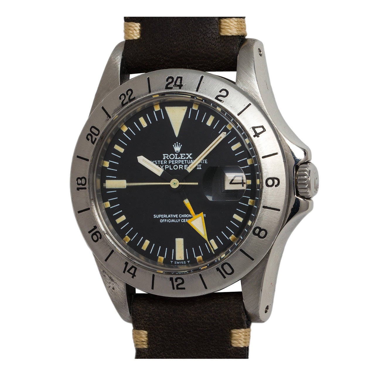Rolex Stainless Steel Explorer II Wristwatch Ref 1655