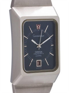 Omega Stainless Steel Constellation F2.4 Mega-Quartz Wristwatch, circa 1970s
