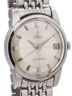 Omega Stainless Steel Seamaster Automatic Wristwatch Ref 14762 SC 61, circa 1962
