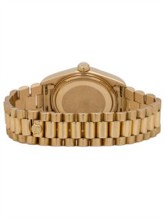 Rolex Yellow Gold Day-Date President B & P Tehran self winding wristwatch