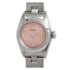 Rolex Lady's Stainless Steel Oyster Pereptual Wristwatch circa 1996