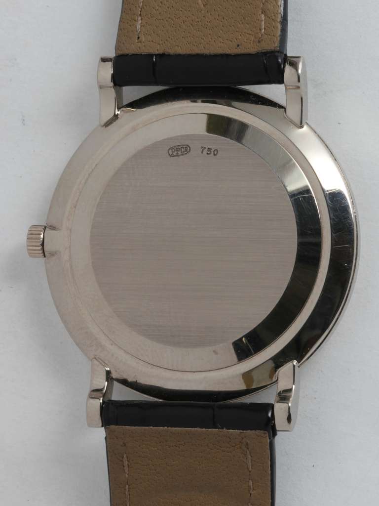 Men's Patek Philippe White Gold Wristwatch Ref 5022G circa 1990s