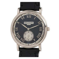 Patek Philippe White Gold Wristwatch Ref 5022G circa 1990s