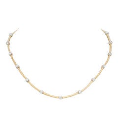 Tiffany & Co Gold & Diamonds Necklace