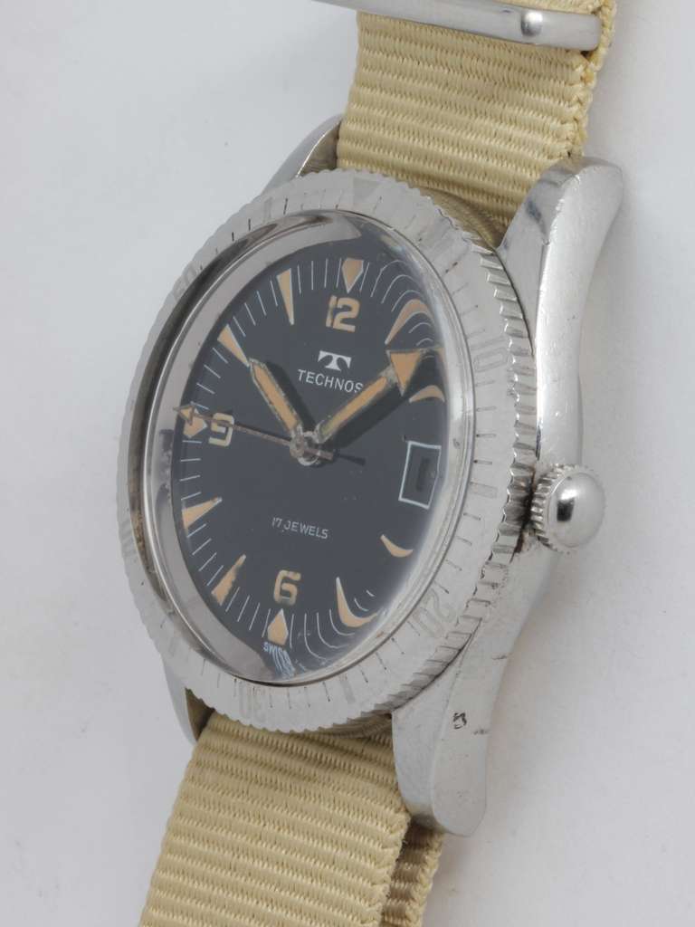 technos stainless steel back