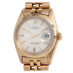 Rolex Yellow Gold Datejust Wristwatch circa 1974