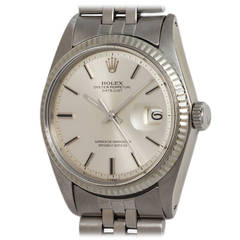 Vintage Rolex Stainless Steel Datejust Wristwatch ref 1601 circa 1972