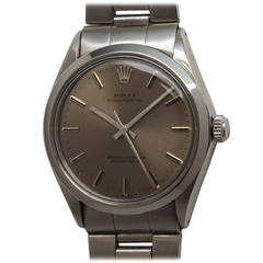 Rolex Stainless Steel Oyster Perpetual Wristwatch ref 1002 circa 1971