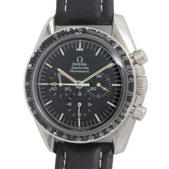 Omega Stainless Steel Pre-Moon Speedmaster Wristwatch circa 1969