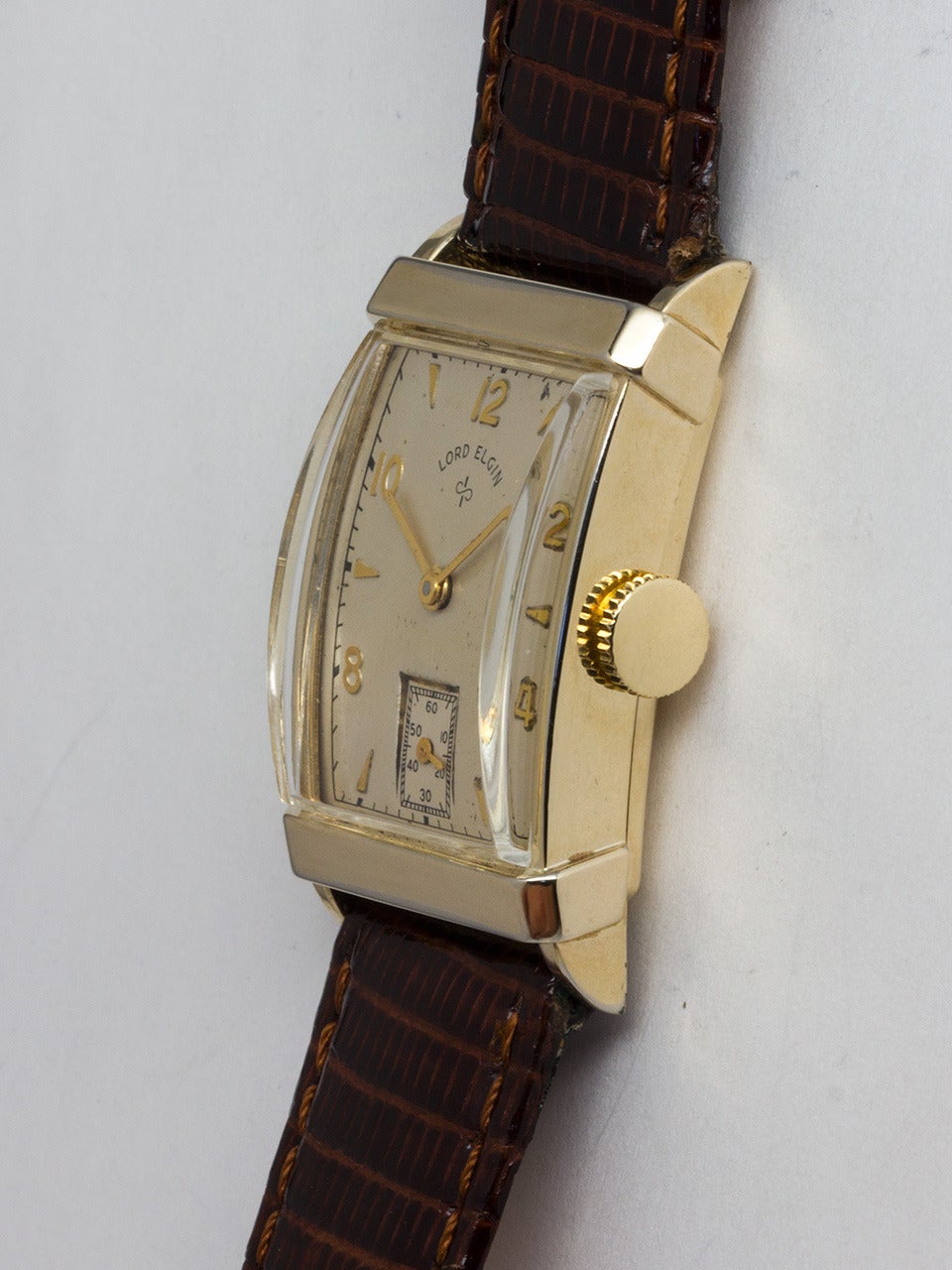 lord elgin gold watch