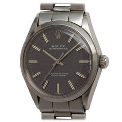 Rolex Stainless Steel Oyster Perpetual Wristwatch Ref 1002
