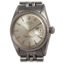 Rolex Stainless Steel Datejust Wristwatch ref 1601
