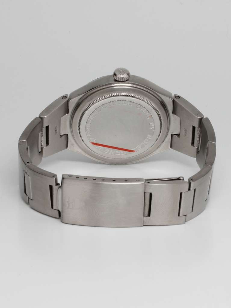 Tudor Stainless Steel Ranger II Oyster Prince Wristwatch circa 1970s In Excellent Condition In West Hollywood, CA