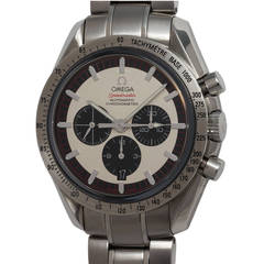 Omega Stainless Steel Speedmaster Automatic Michael Schumacher Wristwatch