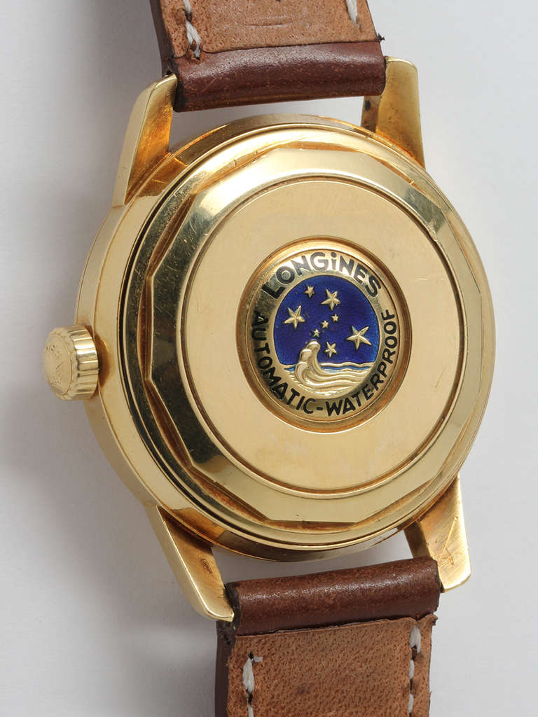 Uomo Orologio da polso Longines Conquest in oro giallo, anni '60 circa