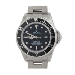 Used Rolex Stainless Steel Sea-Dweller Wristwatch Ref 16600 circa 2000