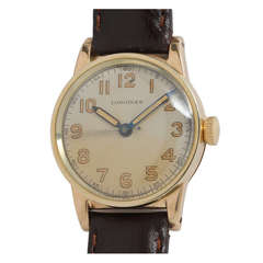 Longines Gold-Filled Wristwatch, circa 1940s